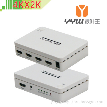 HDMI Switch 4X1 4 to 1 1.4V 3D 4KX2K ABS Shell